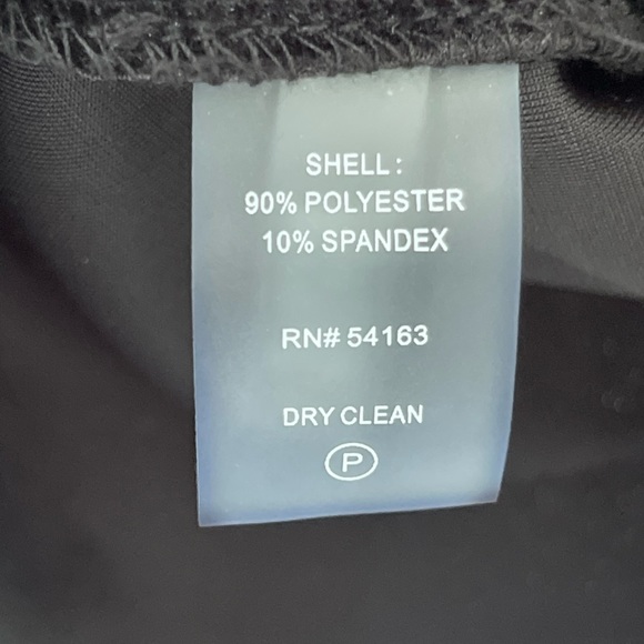 Tommy Hilfiger Women’s US 2 Velvet Black Dress - Picture 4 of 6